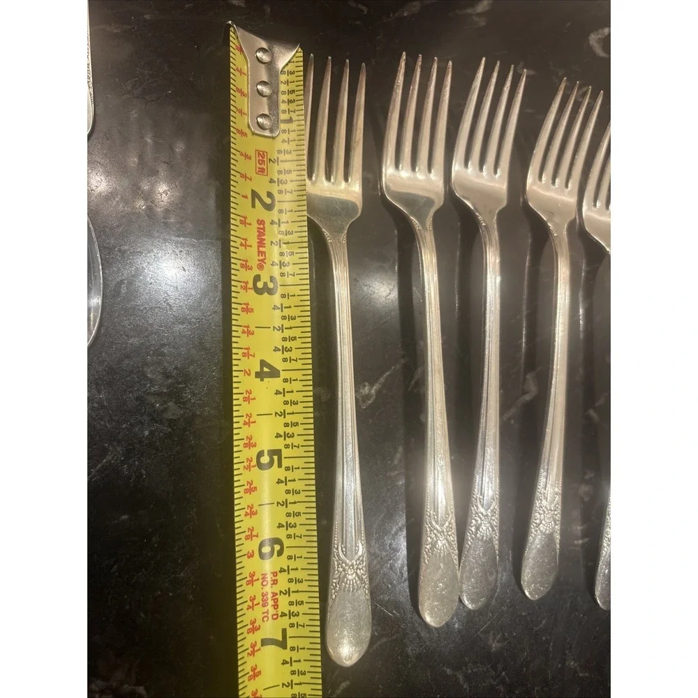 Vintage Wm Rogers IS Silver Plate BELOVED  Flatware Lot